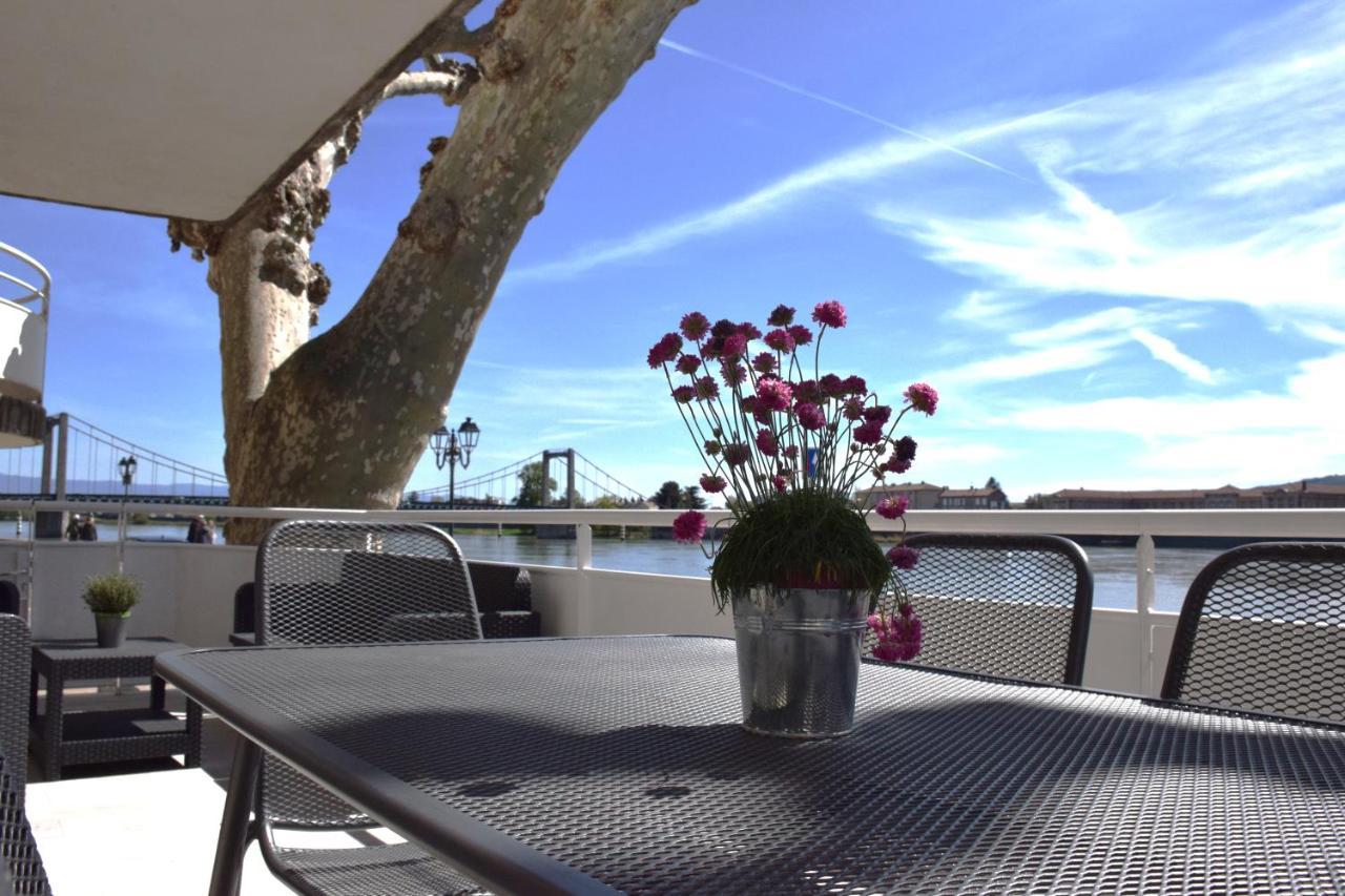 La Batie - Terrasse Avec Vue Imprenable Sur Le Rhone, 3 Chambres, 3 Salles De Bain Tain-l'Hermitage Bagian luar foto