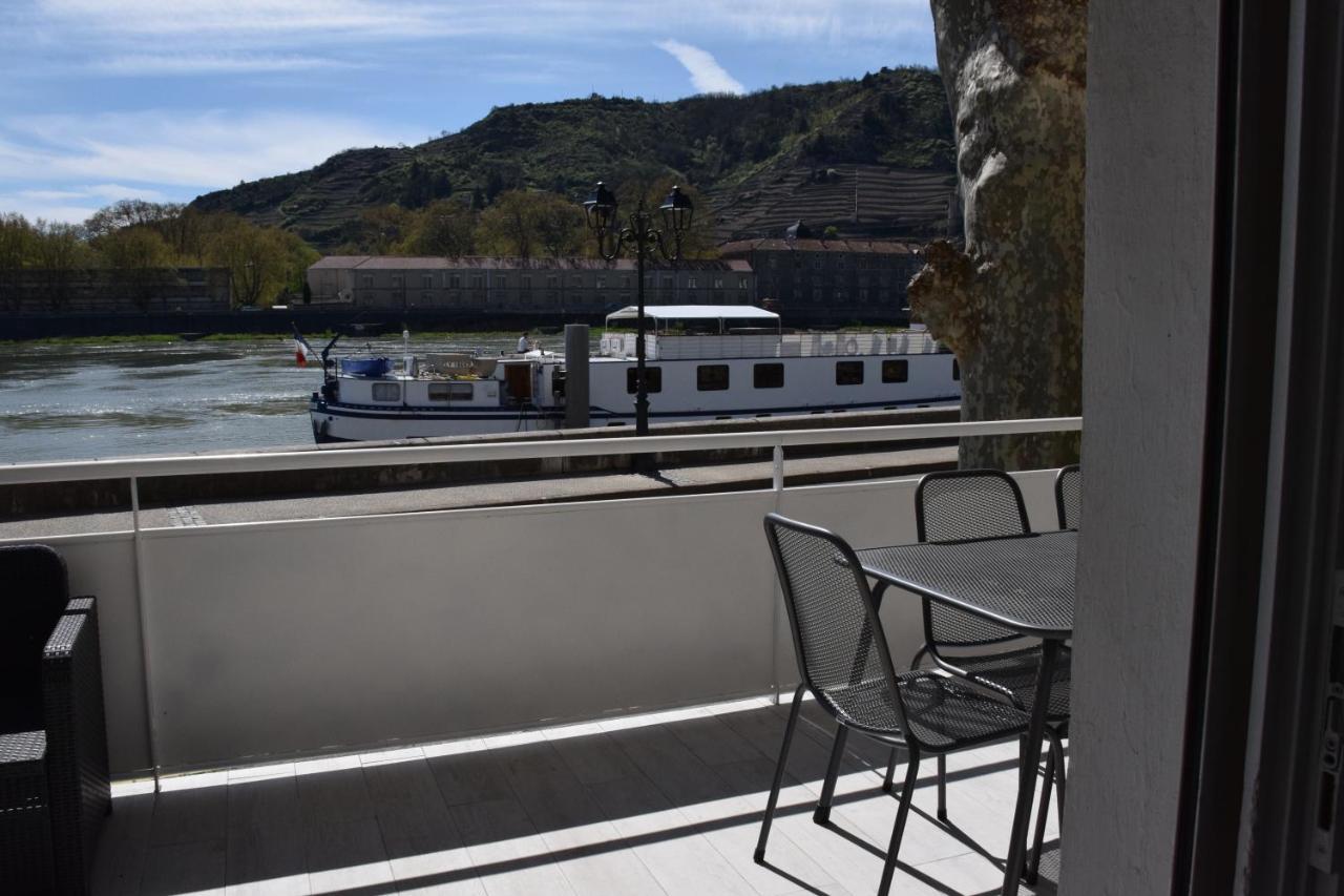 La Batie - Terrasse Avec Vue Imprenable Sur Le Rhone, 3 Chambres, 3 Salles De Bain Tain-l'Hermitage Bagian luar foto