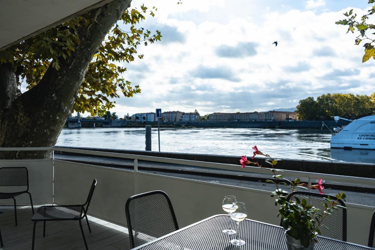 La Batie - Terrasse Avec Vue Imprenable Sur Le Rhone, 3 Chambres, 3 Salles De Bain Tain-l'Hermitage Bagian luar foto