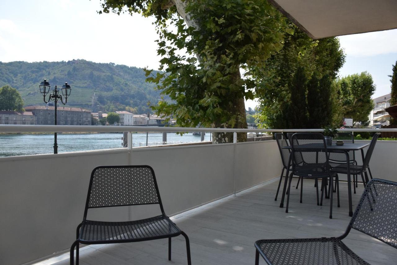 La Batie - Terrasse Avec Vue Imprenable Sur Le Rhone, 3 Chambres, 3 Salles De Bain Tain-l'Hermitage Bagian luar foto